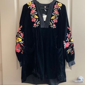 Free People Mia Velvet Dress